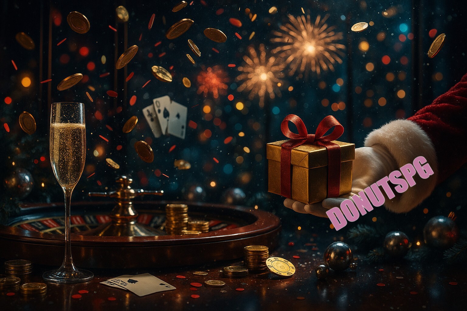 Promoções de Ano Novo no DONUTSPG